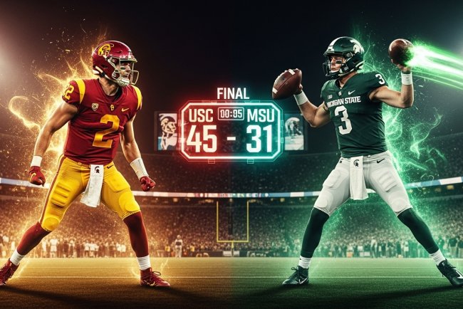 MI State vs USC: Explosive Plays, Big Stats & High Drama
