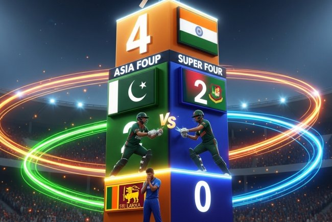 Points Table Asia Cup Super Four After Bangladesh Defeat Against India