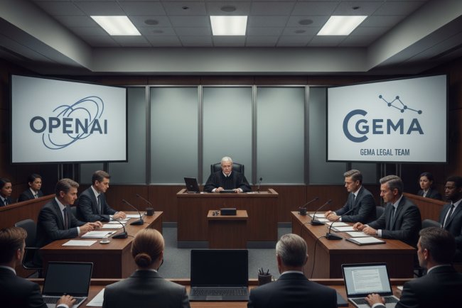 Europe's First AI Music Trial-GEMA vs. OpenAI